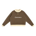 Women’s Mock Neck Crewneck Sweatshirt